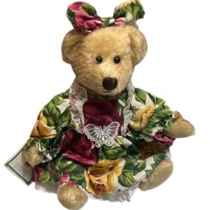 Vintage 1962 Royal Doulton Teddy Bear Anna Old Country Roses Cousin Bear Plush